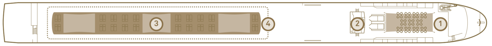 Sun Deck plan